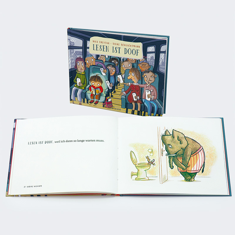 Weitere Ansicht: Lesen ist doof | Nils Freytag, Silke Schlichtmann