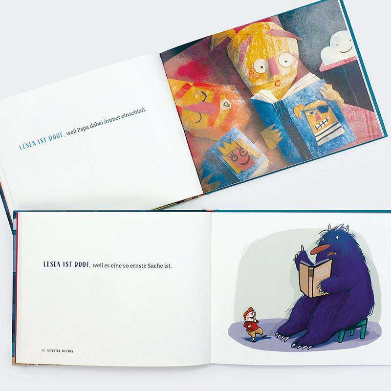 Weitere Ansicht: Lesen ist doof | Nils Freytag, Silke Schlichtmann