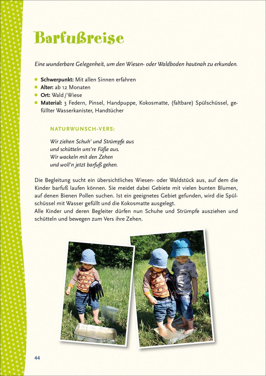 Weitere Ansicht: Spielen mit Krippenkindern: Draußen | Nicole Hanck