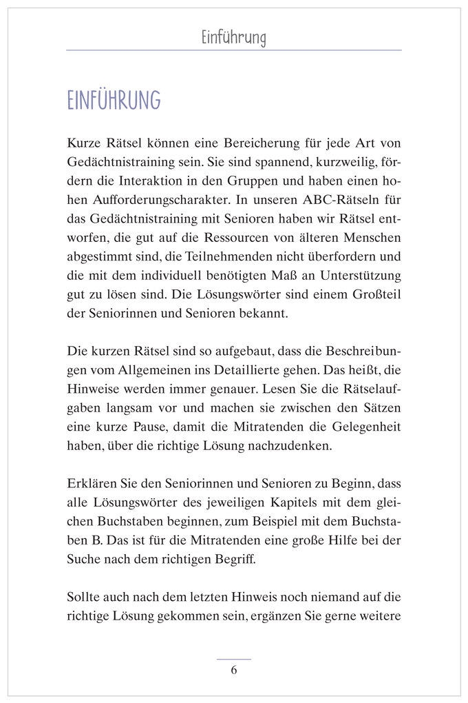 Weitere Ansicht: ABC-Rätsel für Senioren | Natali Mallek, Annika Schneider