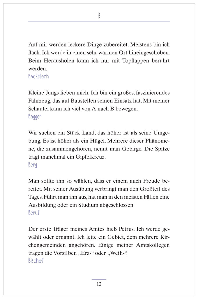 Weitere Ansicht: ABC-Rätsel für Senioren | Natali Mallek, Annika Schneider