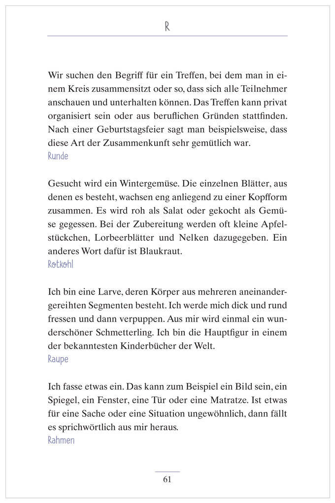 Weitere Ansicht: ABC-Rätsel für Senioren | Natali Mallek, Annika Schneider