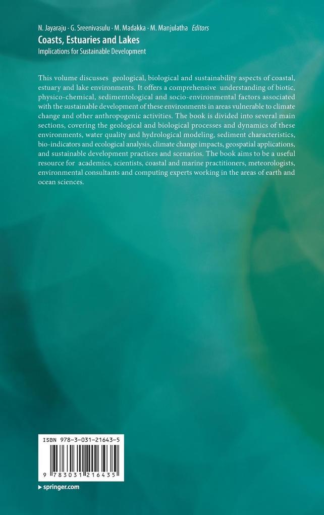 Weitere Ansicht: Coasts, Estuaries and Lakes