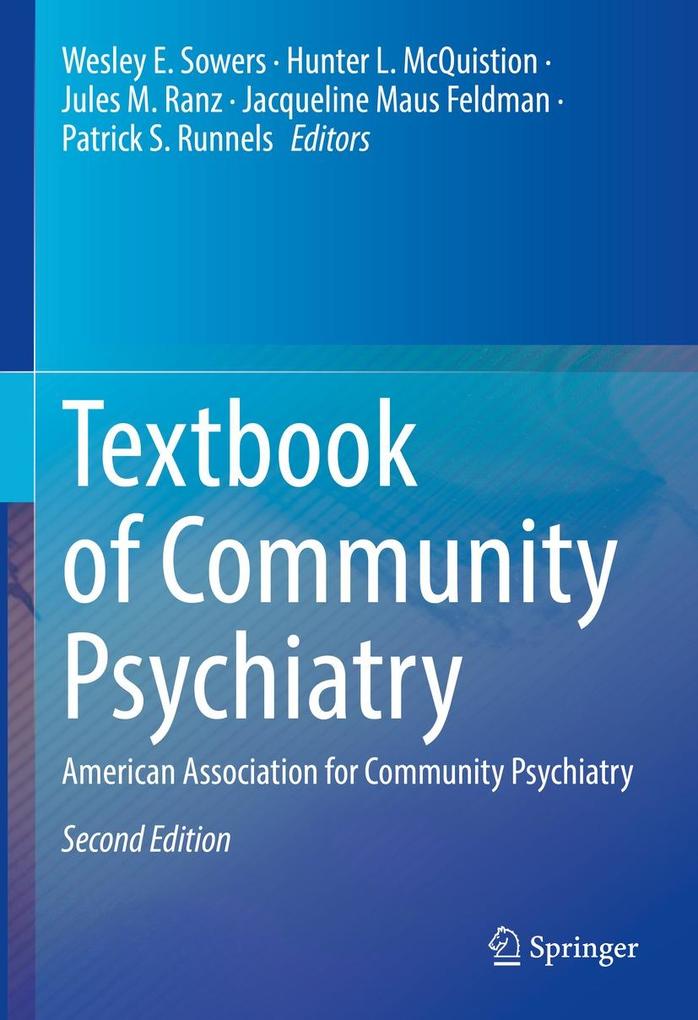 Produktbild: Textbook of Community Psychiatry