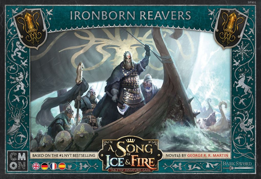 Produktbild: CMON - Song of Ice & Fire - Ironborn Reavers, Plünderer der Eisenmänner | Eric M. Lang, Michael Shinall