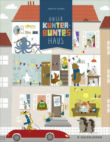 Produktbild: Unser kunterbuntes Haus | Ninette