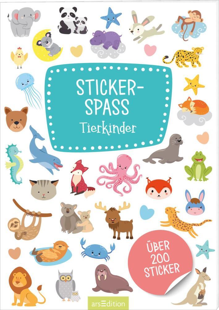 Produktbild: Stickerspaß - Tierkinder