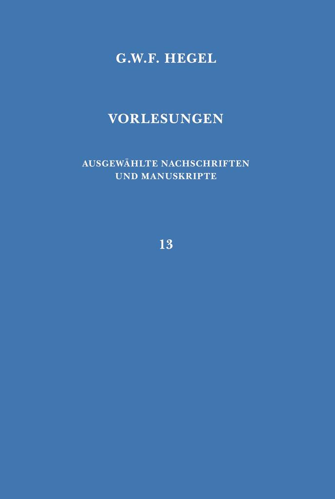 Produktbild: Vorlesungen über die Philosophie des Geistes | Georg Wilhelm Friedrich Hegel