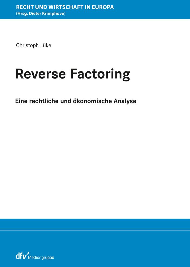 Produktbild: Reverse Factoring | Christoph Lüke