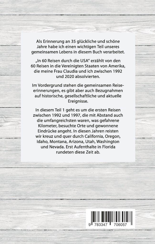 Weitere Ansicht: In 60 Reisen durch die USA | Karlheinz Moll