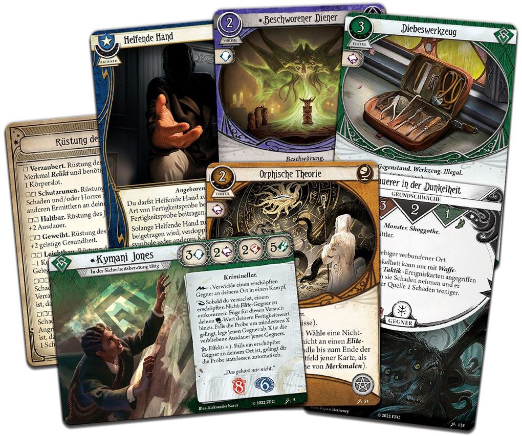 Weitere Ansicht: Fantasy Flight Games - Arkham Horror Das Kartenspiel - Die scharlachroten Schlüssel, Erweiterung | Nate French, MJ Newman