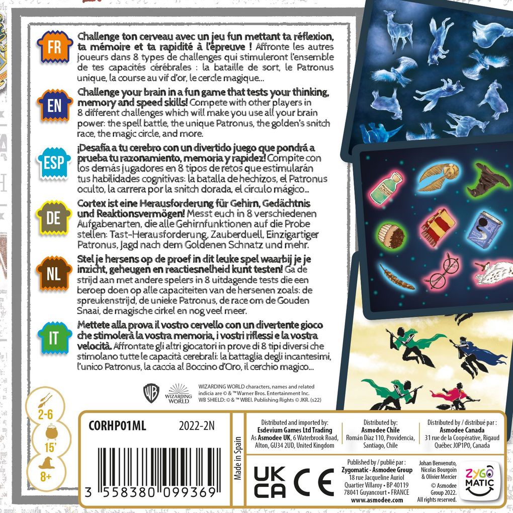 Weitere Ansicht: Zygomatic - Cortex Challenge Harry Potter | Johan Benvenuto, Nicolas Bourgoin