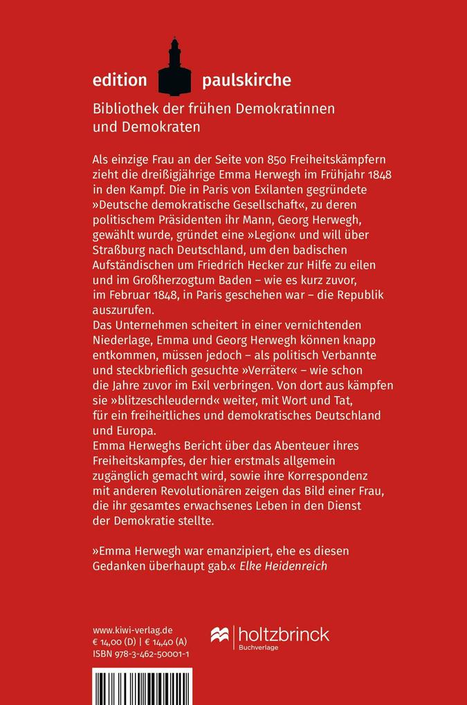 Weitere Ansicht: Es lebe die demokratische Republik | Emma Herwegh
