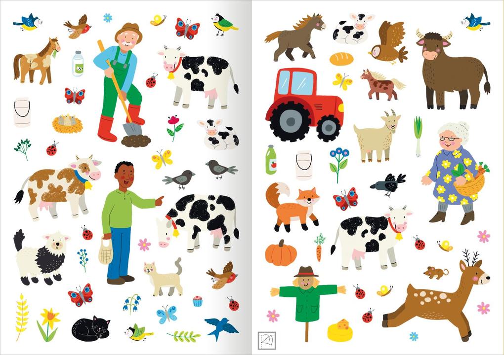 Weitere Ansicht: Meine Sticker - Bauernhoftiere
