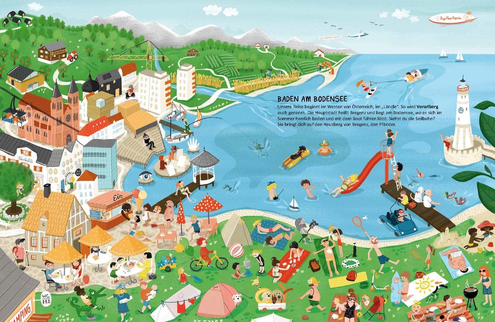 Weitere Ansicht: Wimmelbuch Österreich