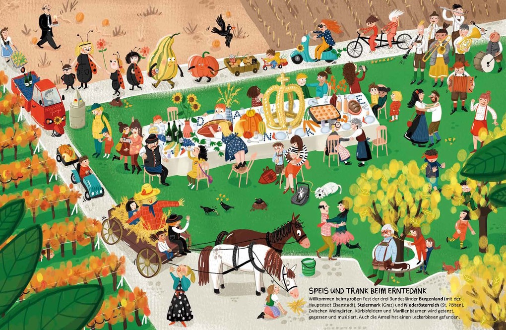 Weitere Ansicht: Wimmelbuch Österreich