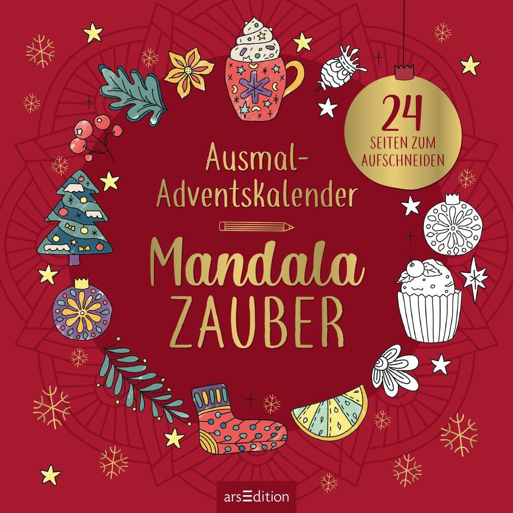 Weitere Ansicht: Ausmal-Adventskalender - Mandala-Zauber | Eva Schindler