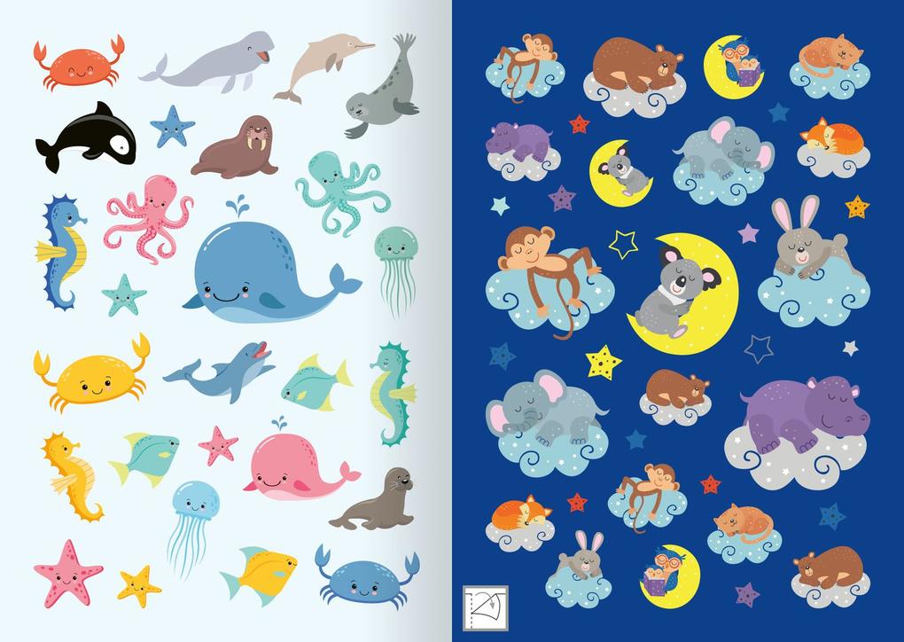 Weitere Ansicht: Stickerspaß - Tierkinder