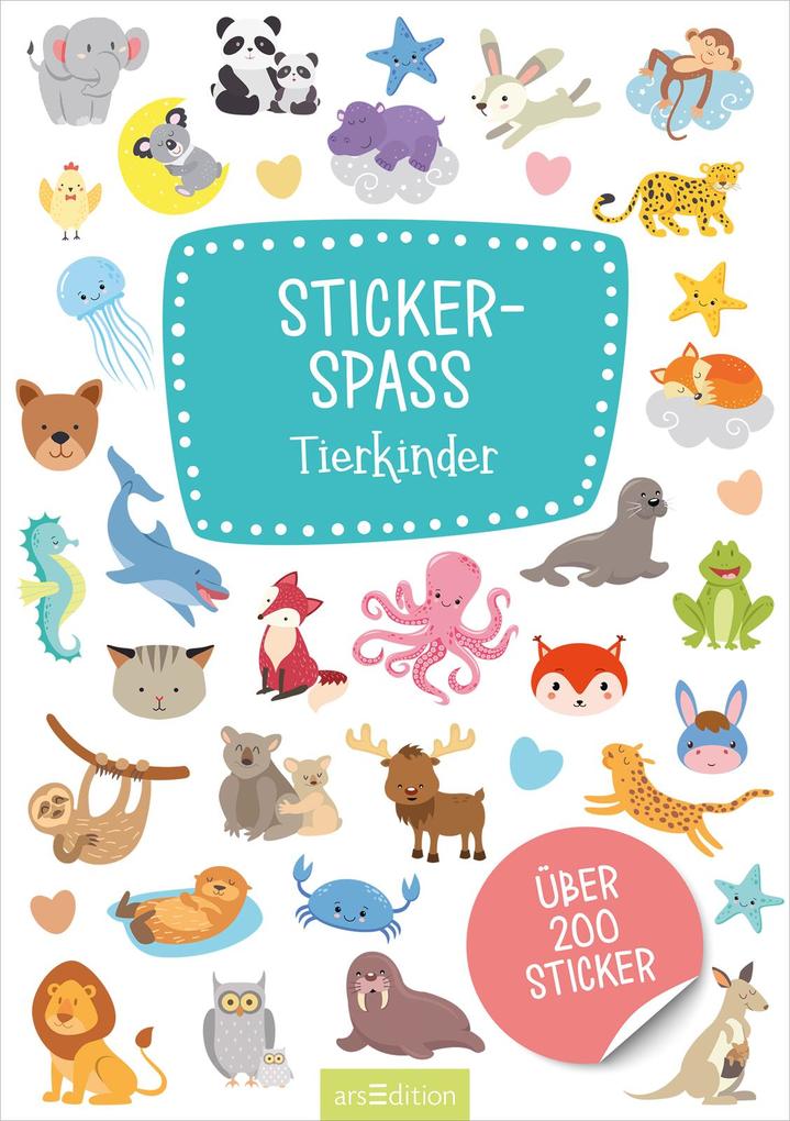 Weitere Ansicht: Stickerspaß - Tierkinder