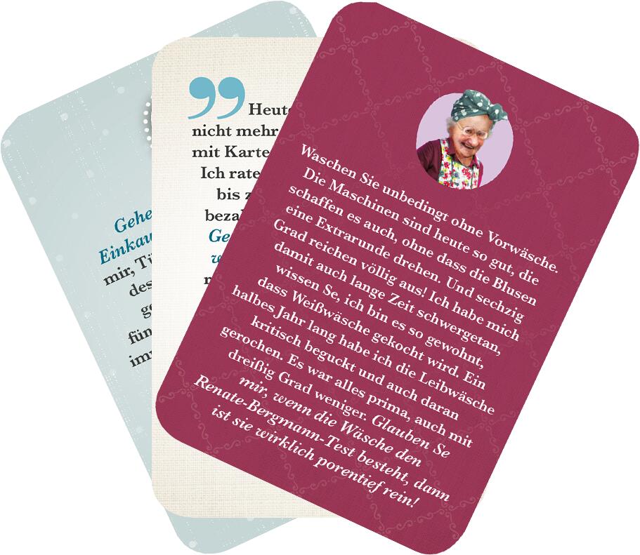 Weitere Ansicht: Sparen kann ja jeder! | Renate Bergmann