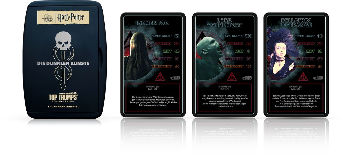Weitere Ansicht: Winning Moves - Top Trumps Collectables - Harry Potter Die dunklen Künste