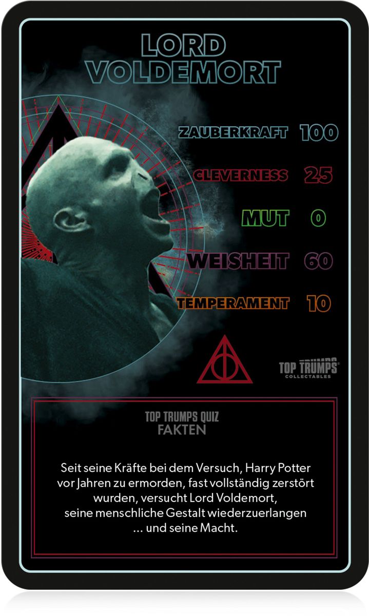 Weitere Ansicht: Winning Moves - Top Trumps Collectables - Harry Potter Die dunklen Künste