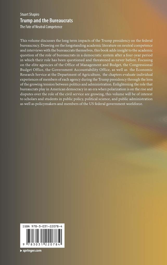 Weitere Ansicht: Trump and the Bureaucrats | Stuart Shapiro