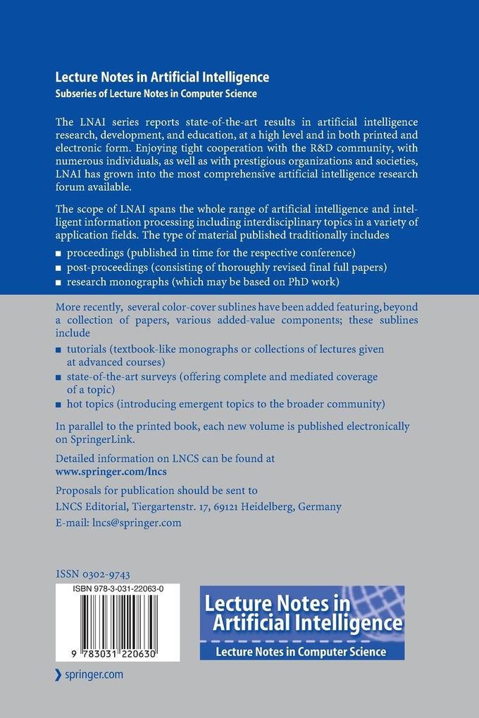 Weitere Ansicht: Advanced Data Mining and Applications