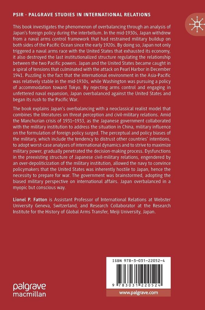 Weitere Ansicht: Japan's Rush to the Pacific War | Lionel P. Fatton