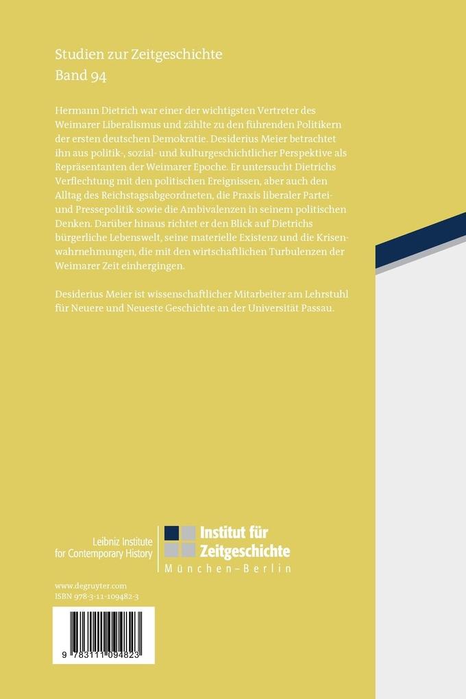 Weitere Ansicht: Hermann Dietrich | Desiderius Meier