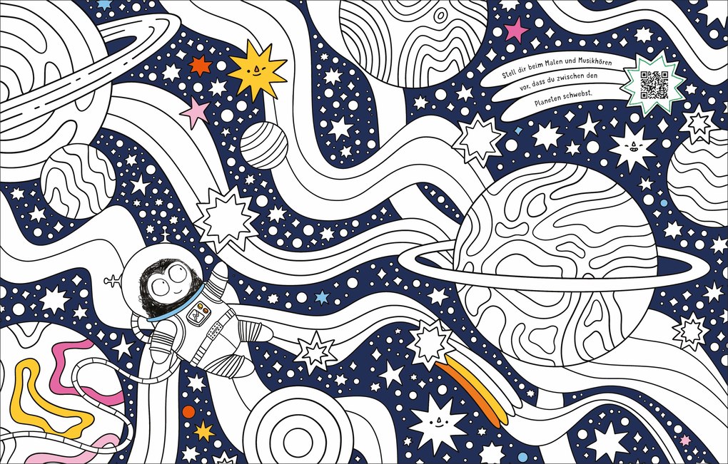 Weitere Ansicht: Entspannen beim Ausmalen | Alice James
