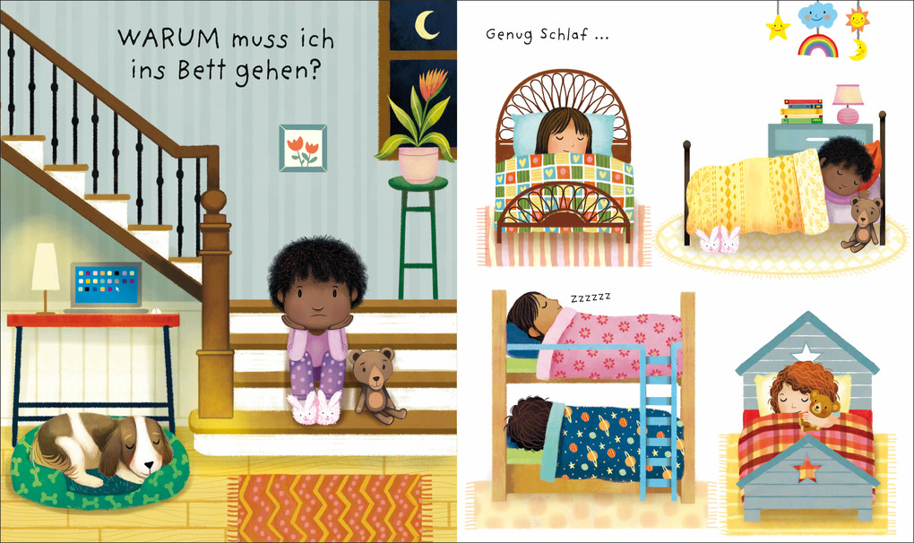 Weitere Ansicht: Warum muss ich ins Bett? | Katie Daynes