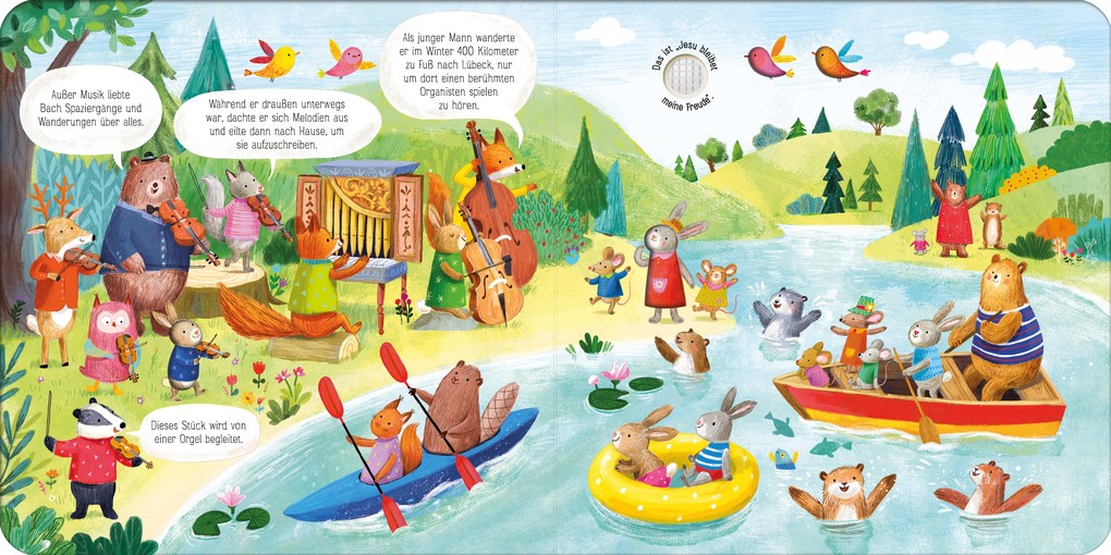 Weitere Ansicht: Mein Klassik-Klangbuch: Das Tier-Orchester spielt Bach | Sam Taplin