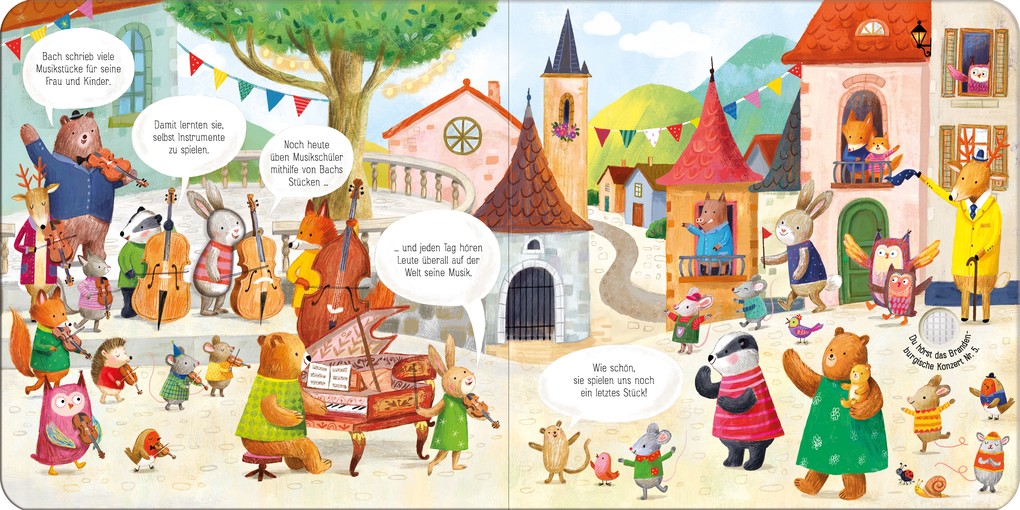 Weitere Ansicht: Mein Klassik-Klangbuch: Das Tier-Orchester spielt Bach | Sam Taplin