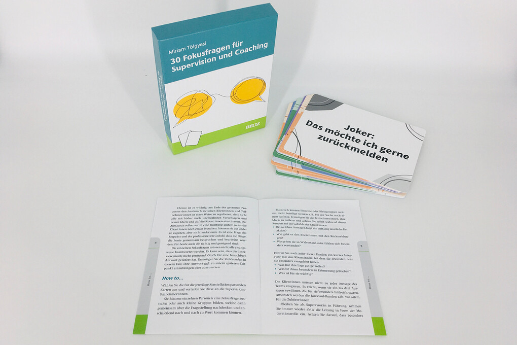 Weitere Ansicht: 30 Fokusfragen für Supervision und Coaching | Miriam Tölgyesi