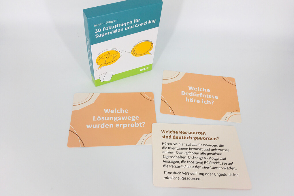 Weitere Ansicht: 30 Fokusfragen für Supervision und Coaching | Miriam Tölgyesi