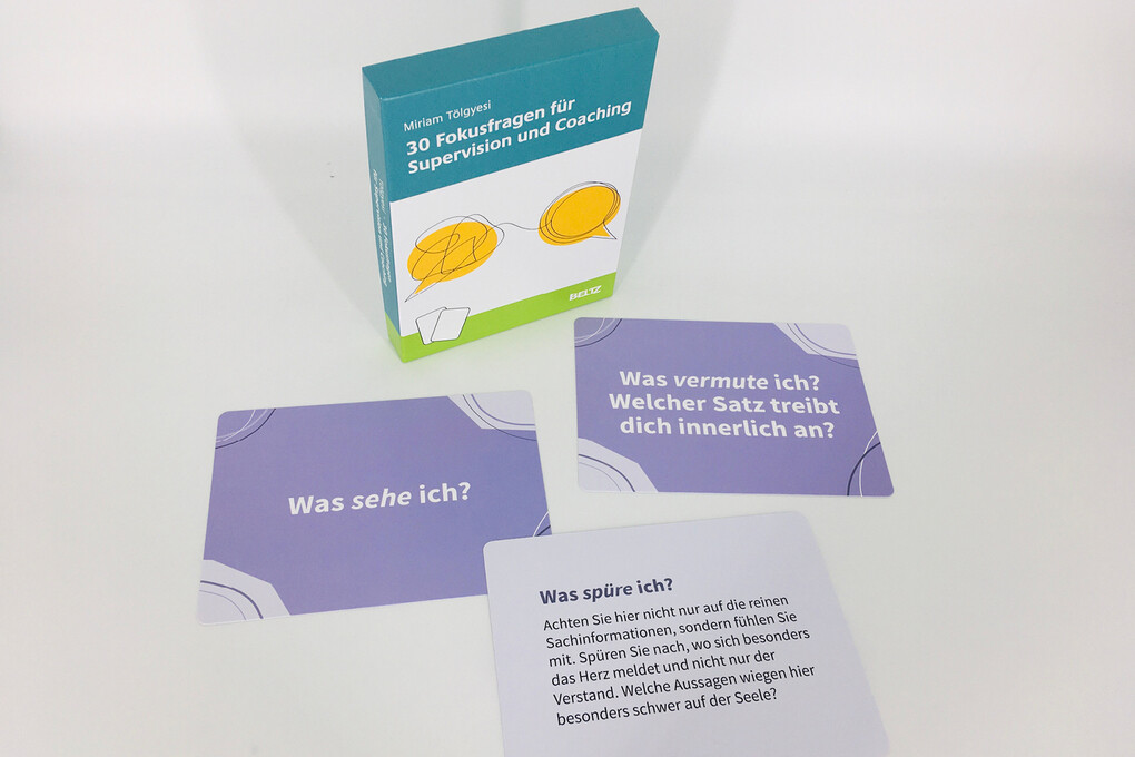 Weitere Ansicht: 30 Fokusfragen für Supervision und Coaching | Miriam Tölgyesi