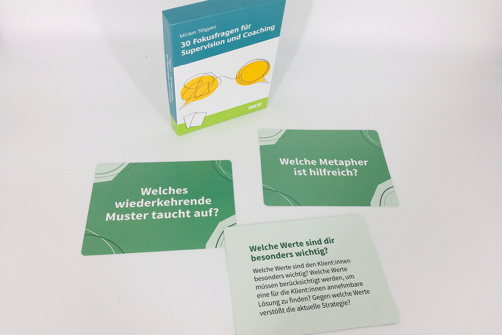 Weitere Ansicht: 30 Fokusfragen für Supervision und Coaching | Miriam Tölgyesi