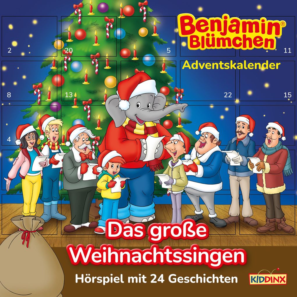 Produktbild: Benjamin Blümchen, Adventskalender: Das große Weihnachtssingen | Vincent Andreas