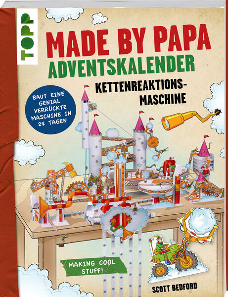 Produktbild: Made by Papa Adventskalender Kettenreaktionsmaschine | Scott Bedford