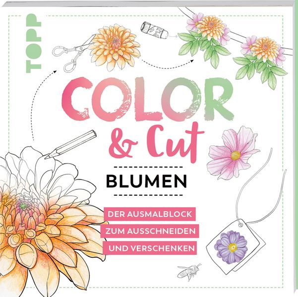 Produktbild: Color & Cut - Blumen | Mila Dierksen