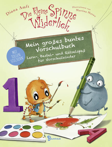 Produktbild: Die kleine Spinne Widerlich - Mein großes buntes Vorschulbuch | Diana Amft
