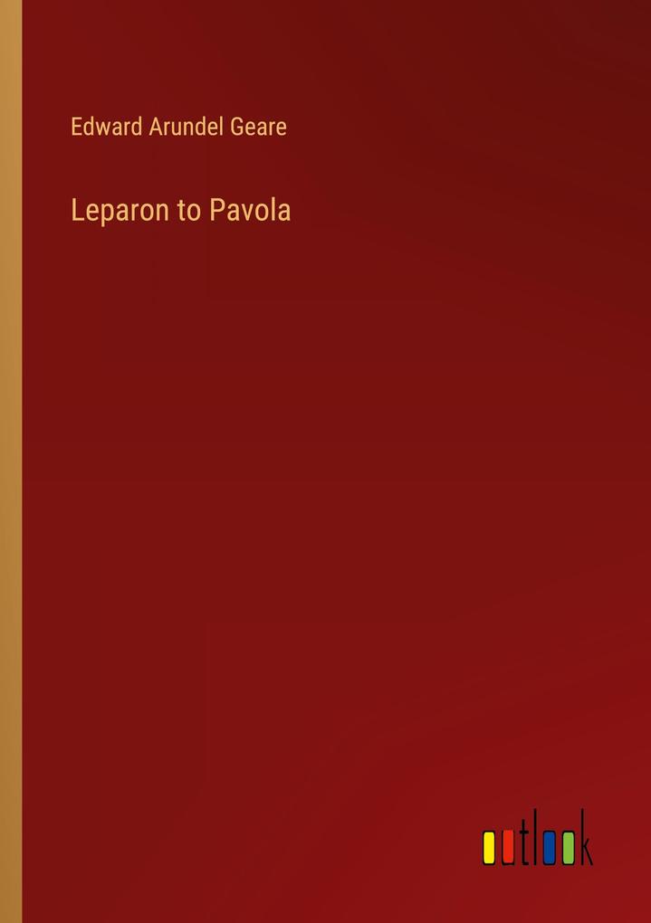 Produktbild: Leparon to Pavola | Edward Arundel Geare