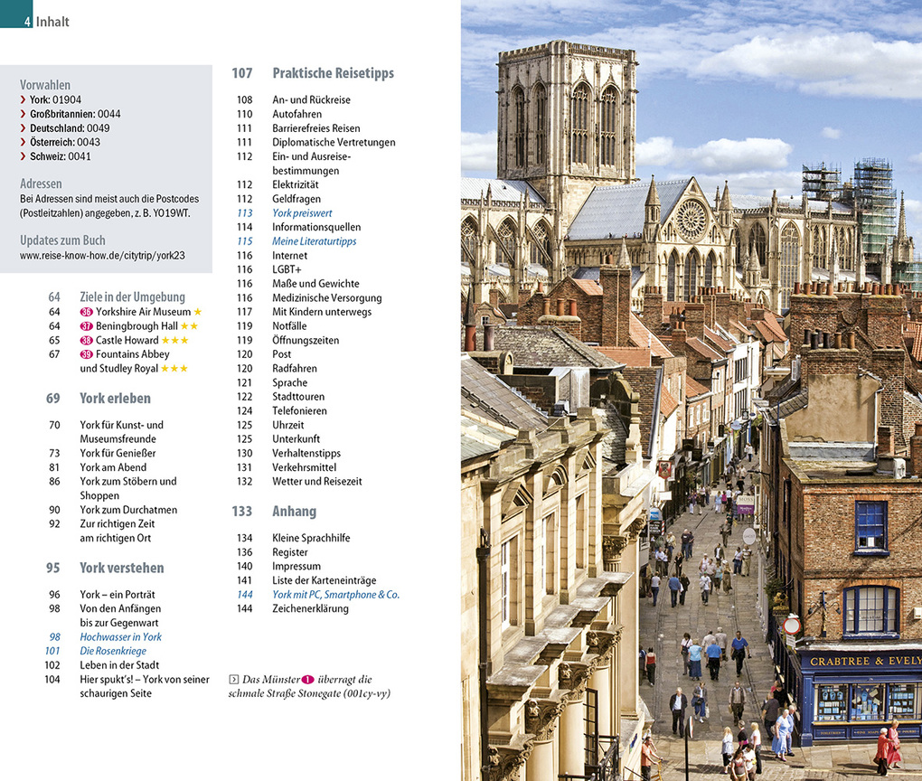 Weitere Ansicht: Reise Know-How CityTrip York | Anna Regeniter