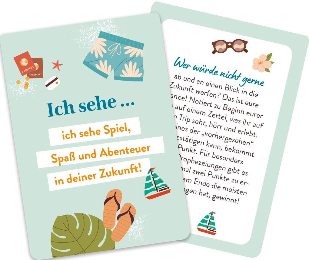 Weitere Ansicht: 50 Games to go - Kartenbox mit vielen Spielen und Kreativideen für unterwegs