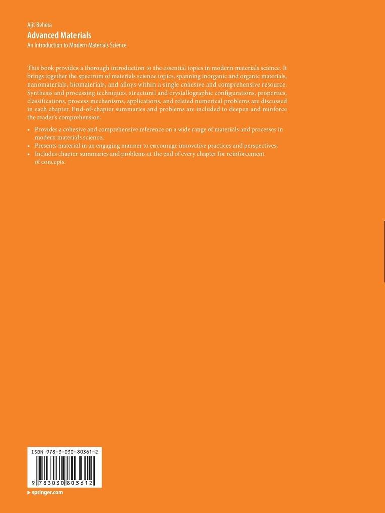Weitere Ansicht: Advanced Materials | Ajit Behera