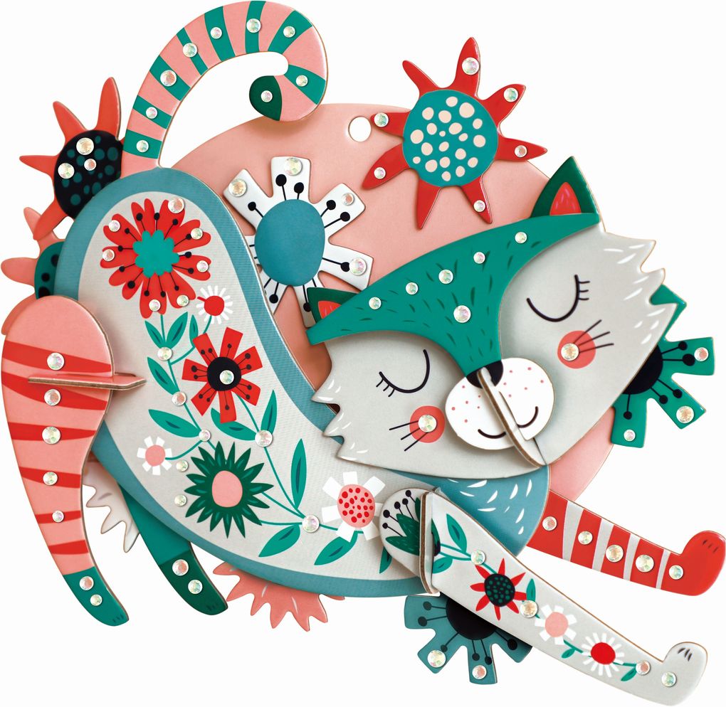 Weitere Ansicht: Avenir - 3D Dekoration Katze