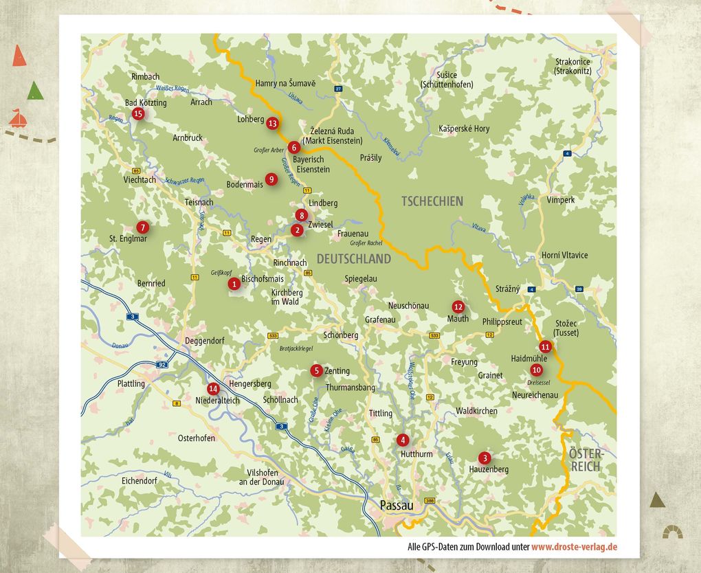 Weitere Ansicht: Bayerischer Wald. Radeln für die Seele | Sandra Schrönghammer, Gregor Wolf