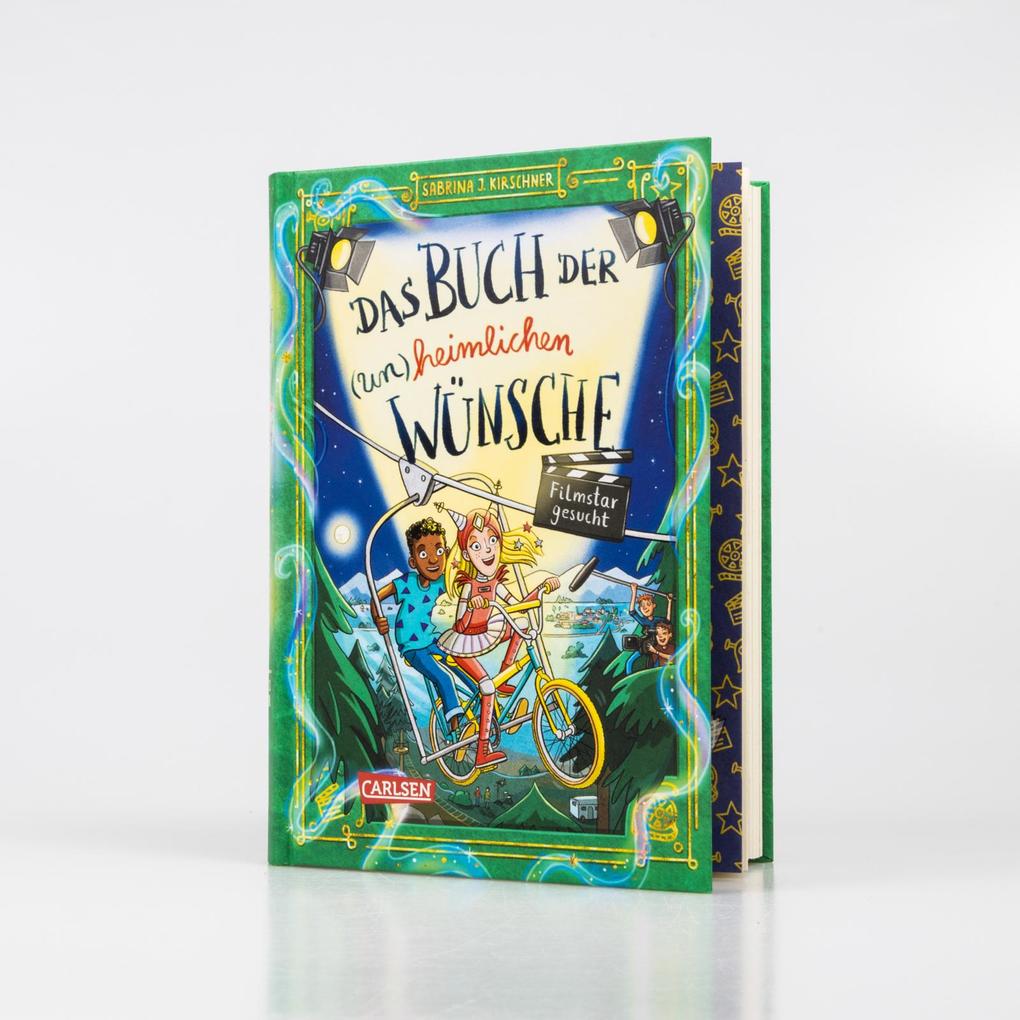 Weitere Ansicht: Das Buch der (un)heimlichen Wünsche 3: Filmstar gesucht | Sabrina J. Kirschner