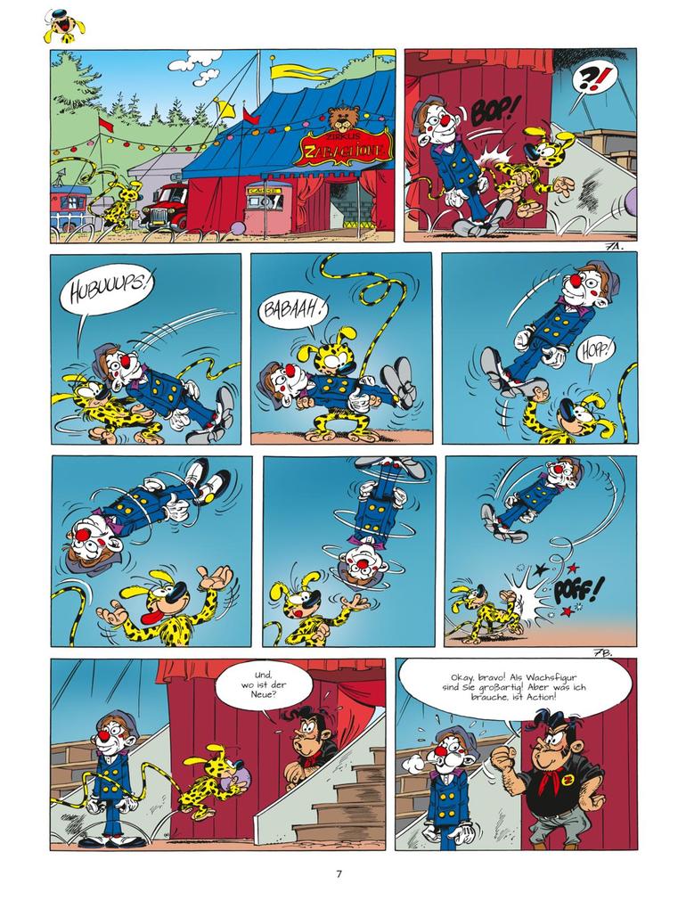 Weitere Ansicht: Marsupilami 32: Manege frei! | André Franquin, Dugomier